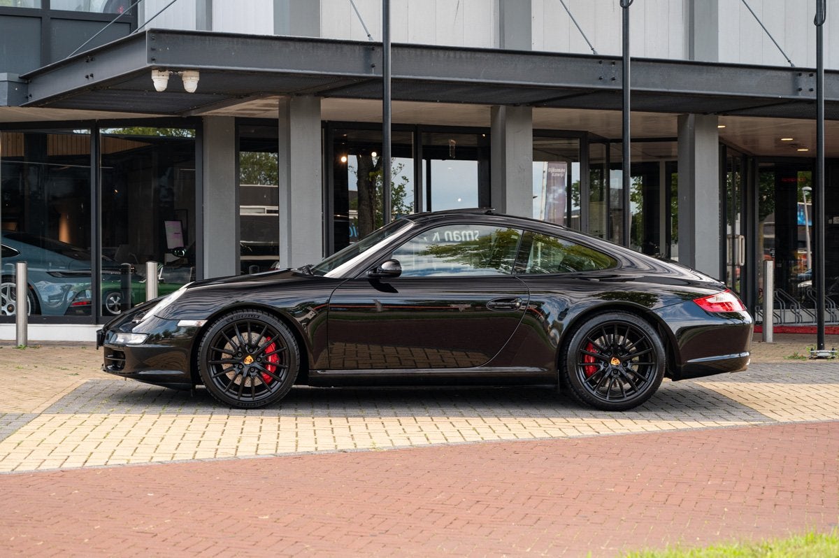 Porsche 911 (997) Carrera S (bj 2005, automaat), Auto's, 4 zetels, Gebruikt, Overige kleuren, Leder