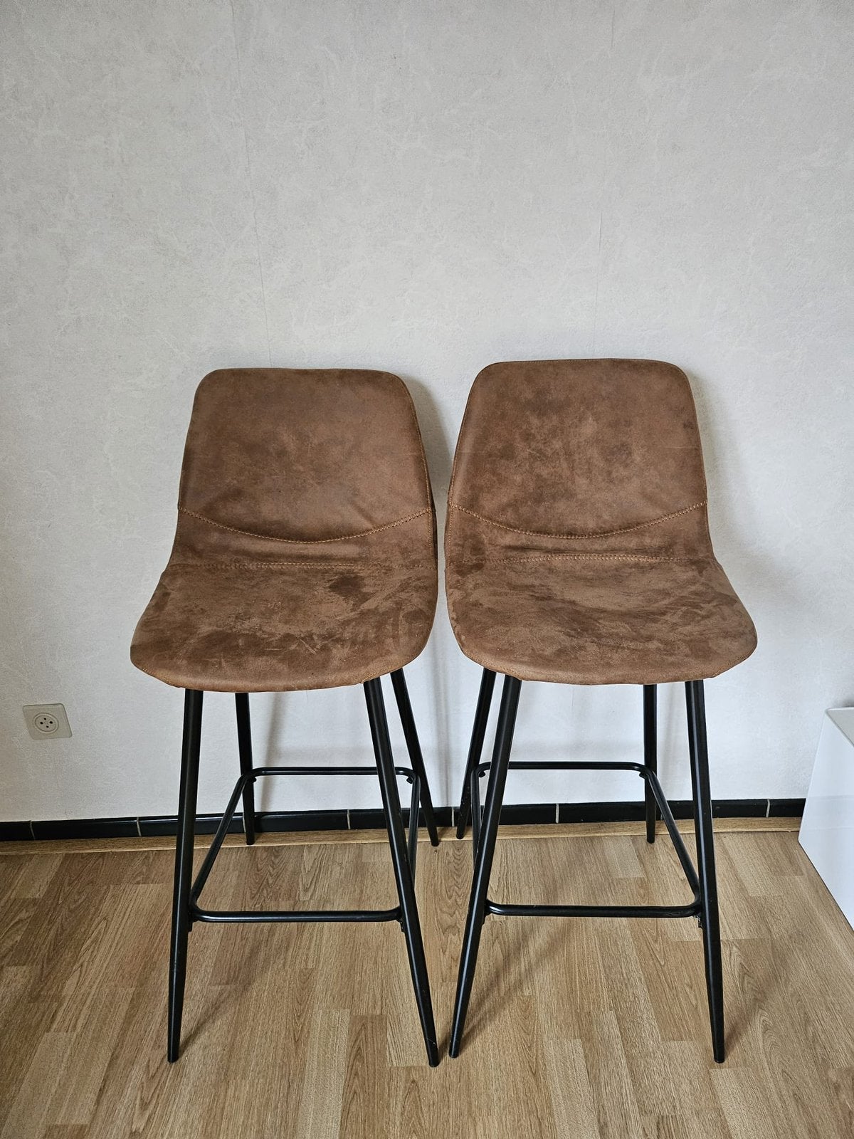 Twee barkrukken/highchair, Huis en Inrichting, Ophalen, Kunststof, Gebruikt, 90 cm of meer