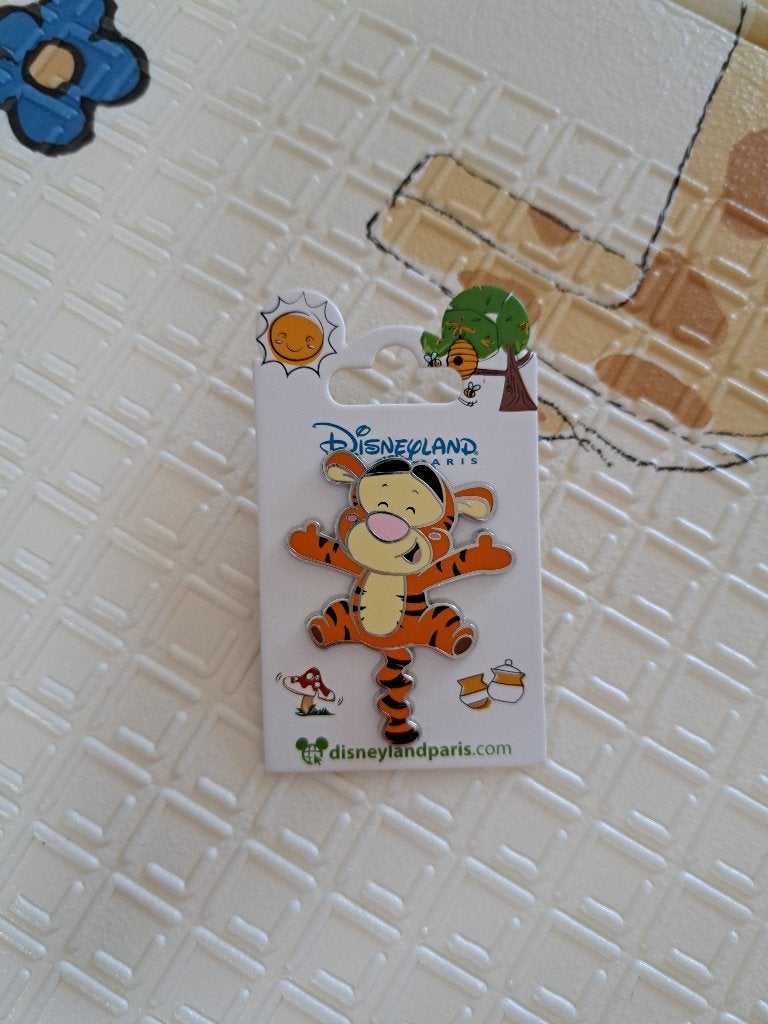Pins Tigrou - Disneyland Paris, Collections, Enlèvement ou Envoi, Neuf, Animal et Nature, Insigne ou Pin's