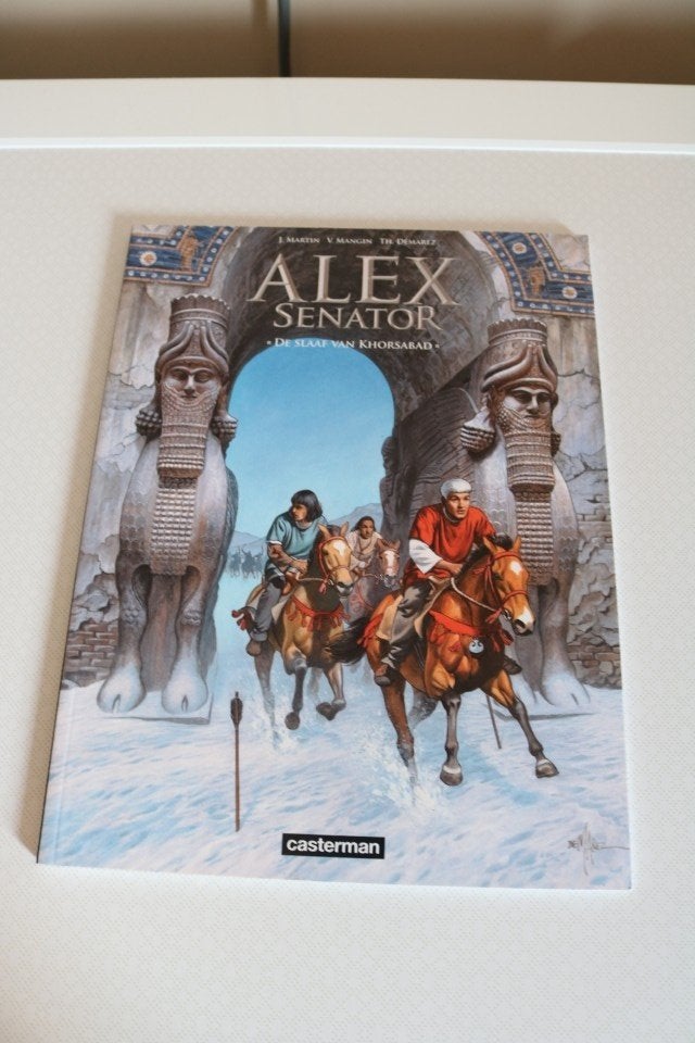 Alex Senator Nr 11 : De slaaf van Khorsabad - 1e druk 2020, Boeken, Eén stripboek, Ophalen of Verzenden, Zo goed als nieuw, Martin/Mangin/Demarez
