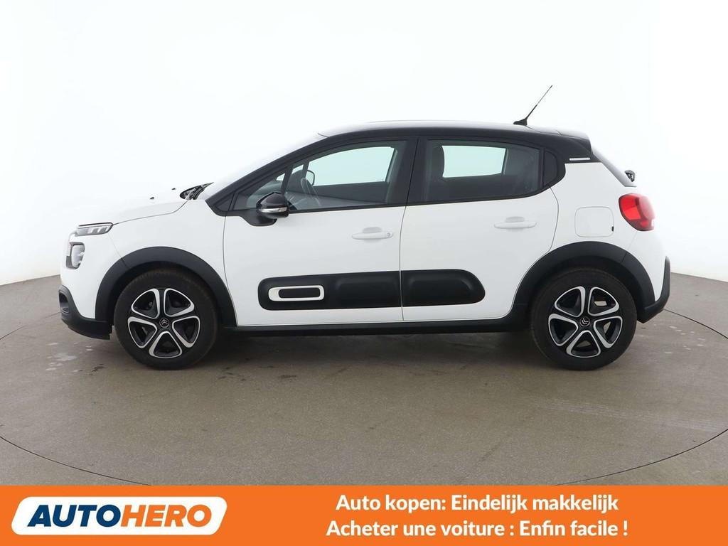 Citroën C3 1.2 PureTech Shine Pack (bj 2021), Auto's, Voorwielaandrijving, Stof, Gebruikt, Euro 6