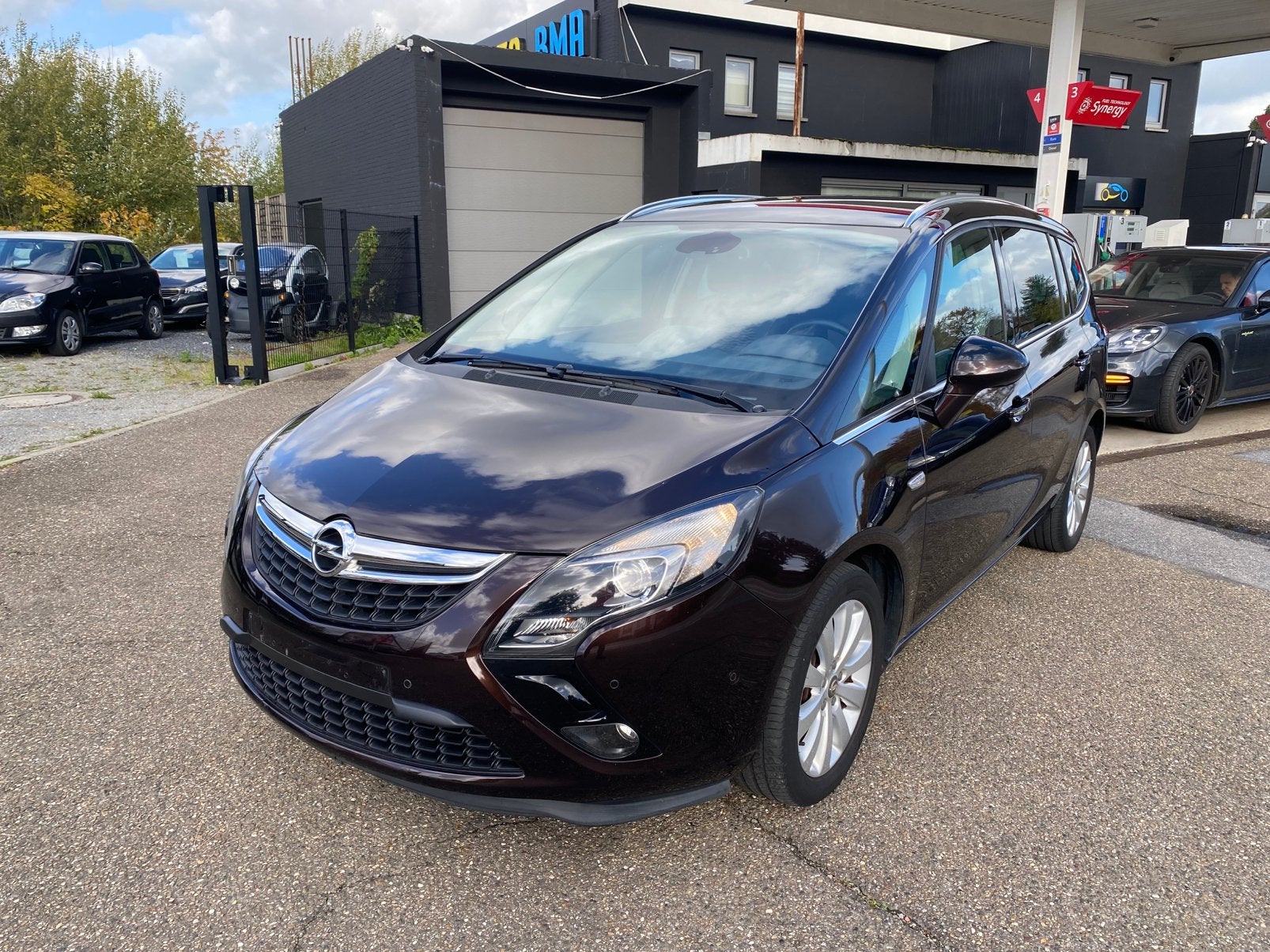 Opel Zafira Tourer 2.0CDTI  7PL ** Navi - Camera - Airco **, Auto's, 1956 cc, 4 cilinders, Bruin, 7 zetels