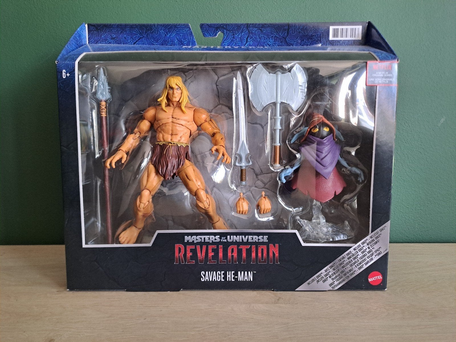 Mattel Masters of the Universe Savage He-Man & Orko nieuw, Kinderen en Baby's, Ophalen, Nieuw