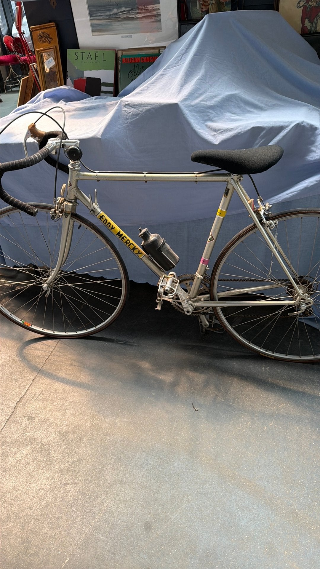 Velos eddy merckx, Enlèvement