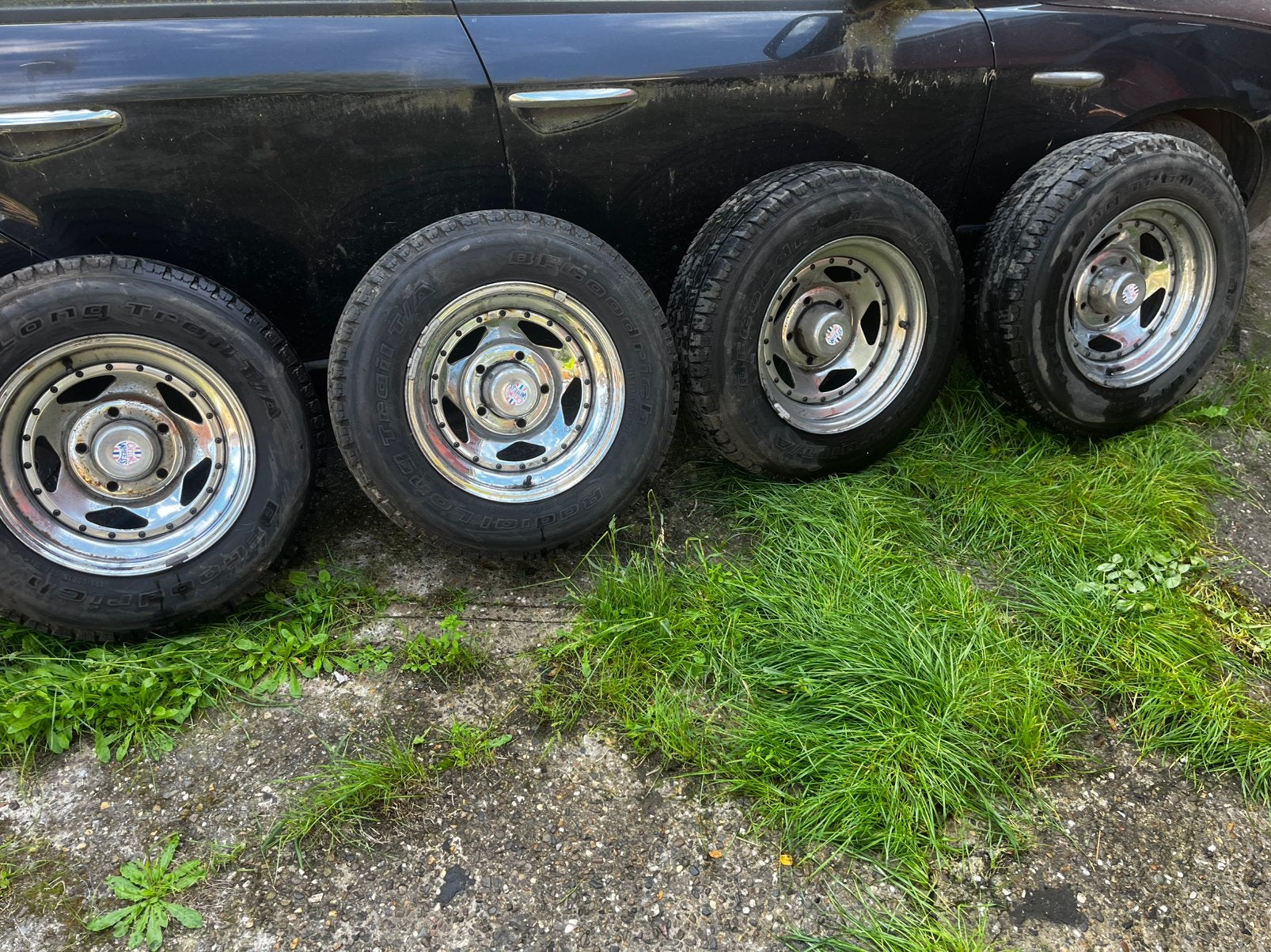 Us velgen 195/80R15, Gebruikt, 15 inch, Banden en Velgen, Ophalen of Verzenden