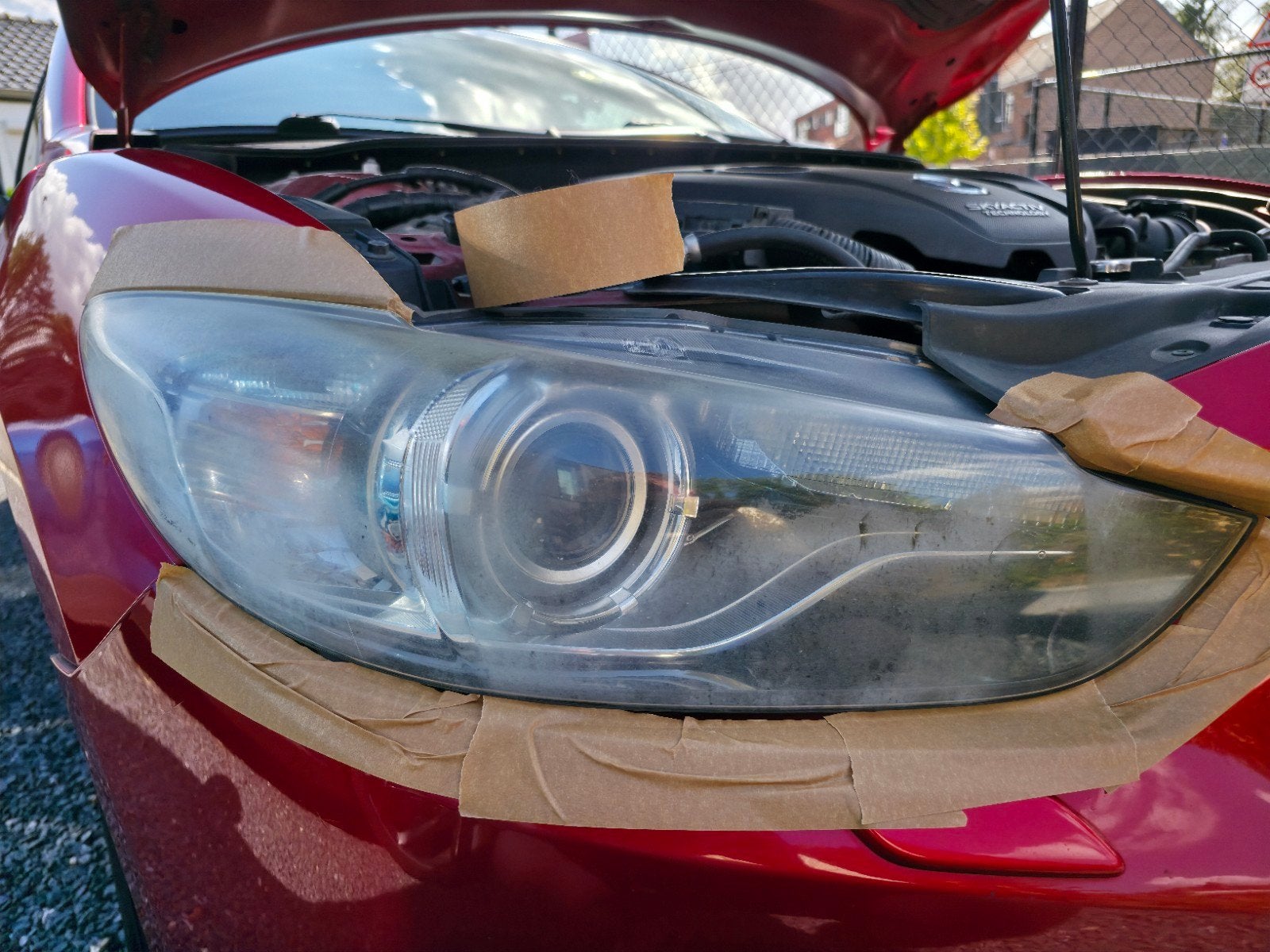 Professional Headlight Restoration Mobile / Koplampen Herst, Enlèvement ou Envoi
