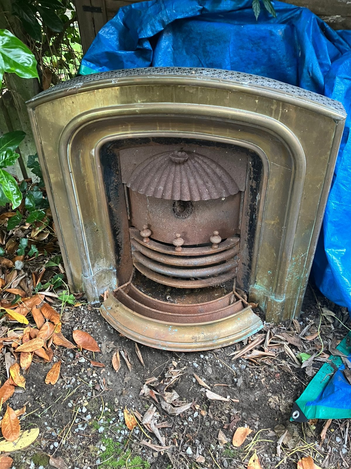 Antieke kachel, Huis en Inrichting, Kachels, Ophalen, Gebruikt, Inbouw
