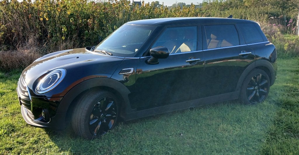 Mini  Clubman  1,5 diesel  2021  te  koop, Auto's, Regensensor, Zwart, Particulier, Te koop