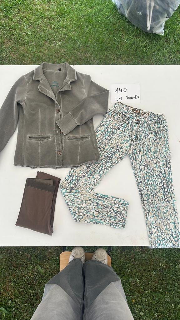 Set Tom-du pour fille taille 140, Enlèvement, Comme neuf, Fille, Pantalon
