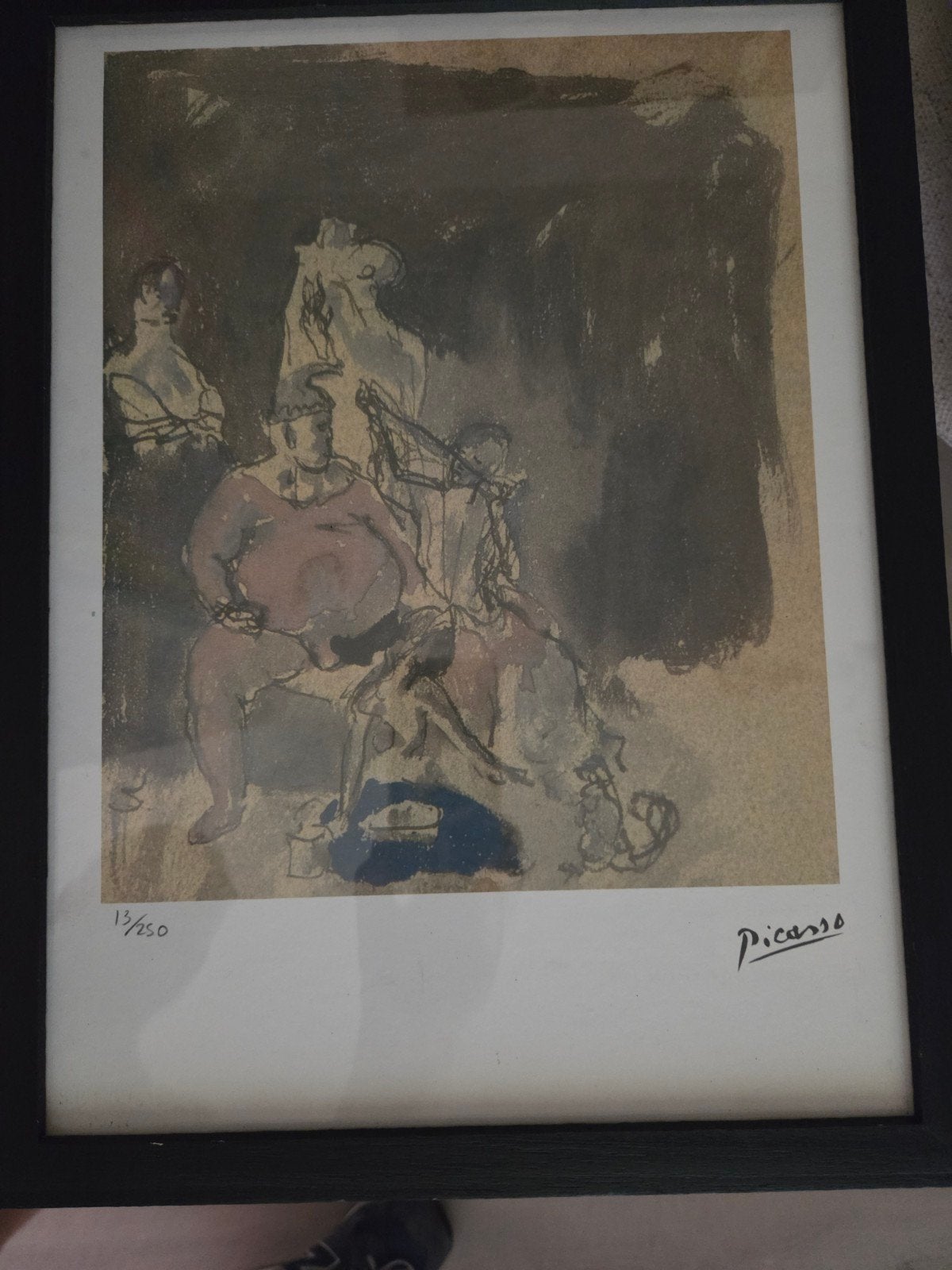 Picasso(after), Antiek en Kunst, Kunst | Litho's en Zeefdrukken, Genummerd, Ophalen of Verzenden