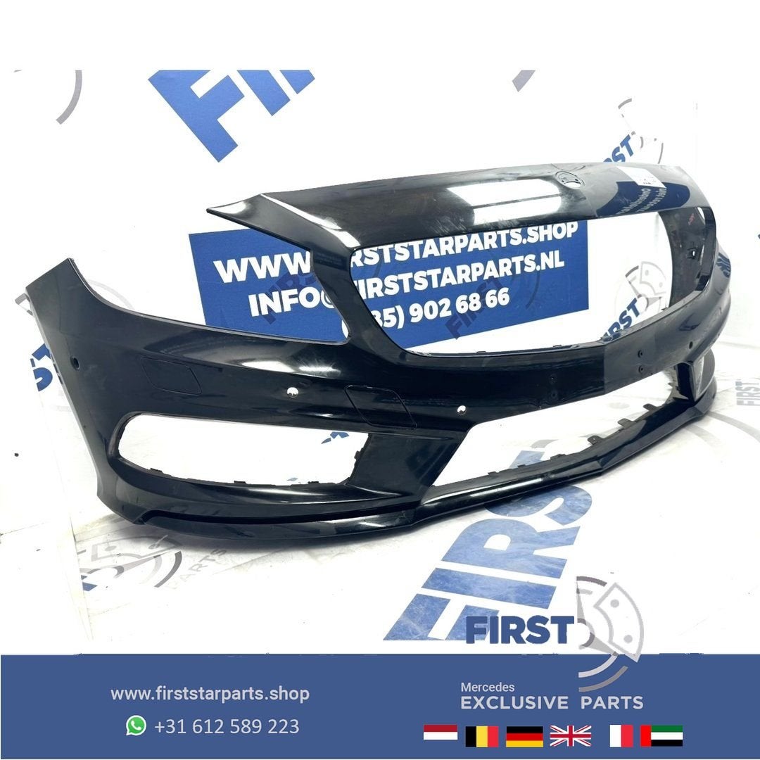 A45 BUMPER W176 AMG VOORBUMPER ZWART WIT GRIJS BLAUW ORIGINE, Gebruikt, -, Voor, Ophalen of Verzenden