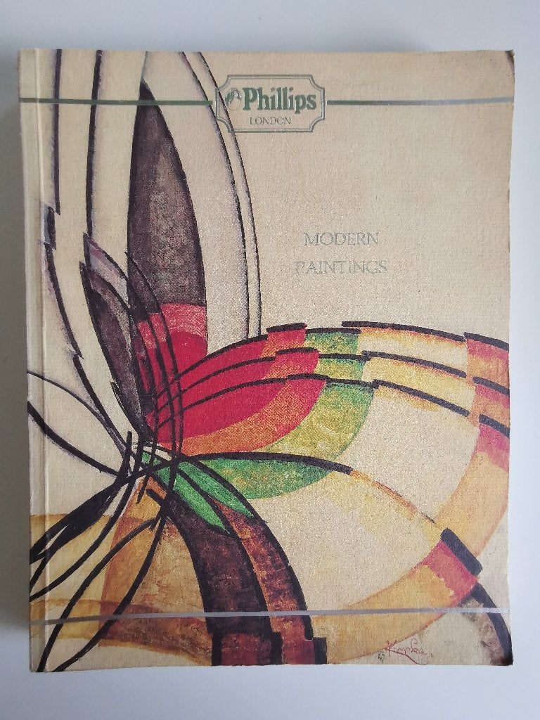 Phillips veilingcatalogus Modern Paintings 1990, Ophalen of Verzenden, Gelezen, Schilder- en Tekenkunst