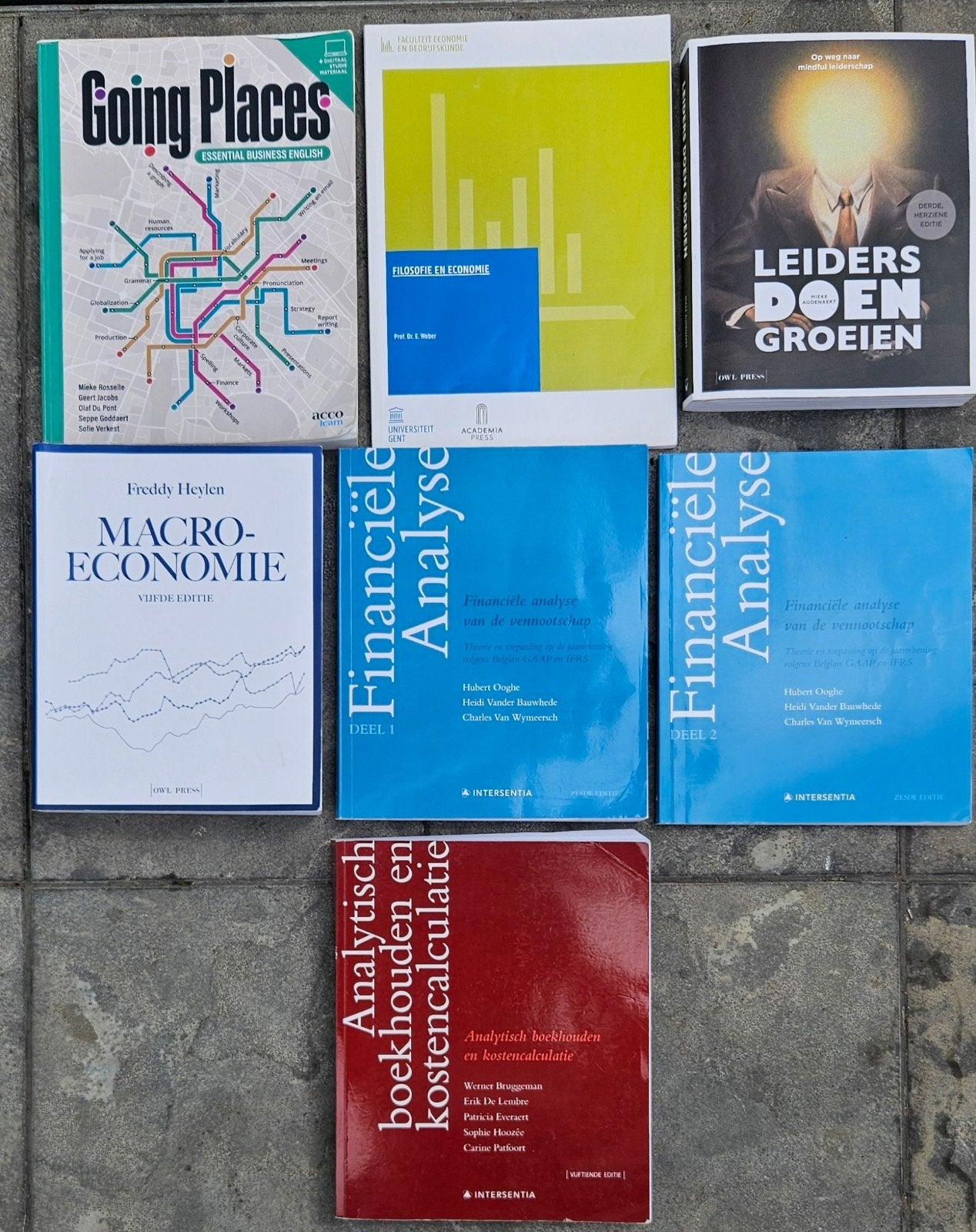 studie Boeken UGent 2de jaar TEW / Handelsingenieur, Livres, Livres d'étude & Cours, Utilisé, Enseignement supérieur professionnel