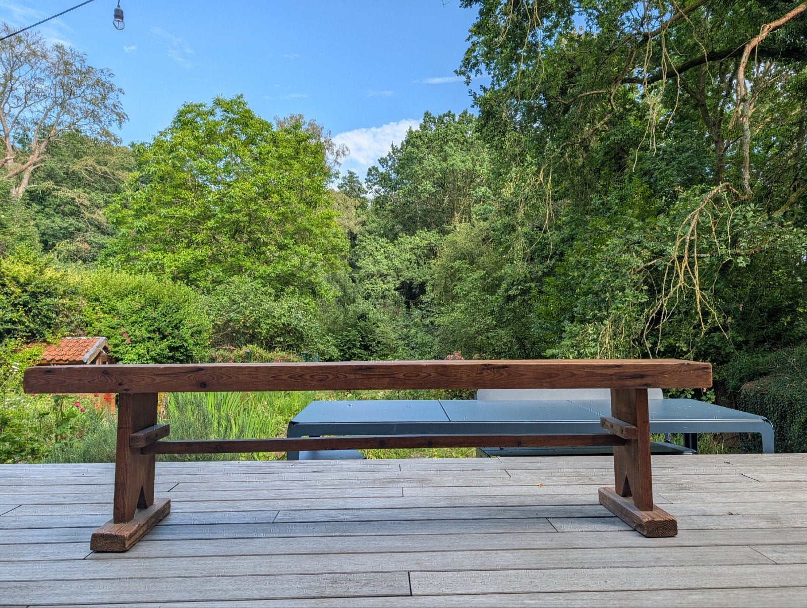 Houten zitbank, Tuin en Terras, Ophalen
