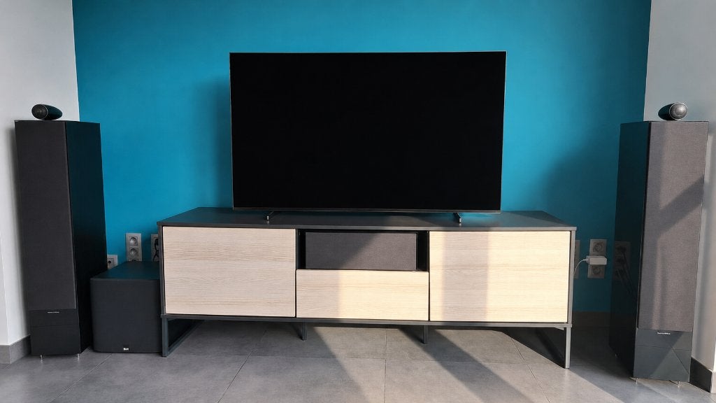 Bowers & Wilkins 702 S2 – Complete B&W Home Cinema, Autres marques, Comme neuf, Autres lecteurs, Enlèvement