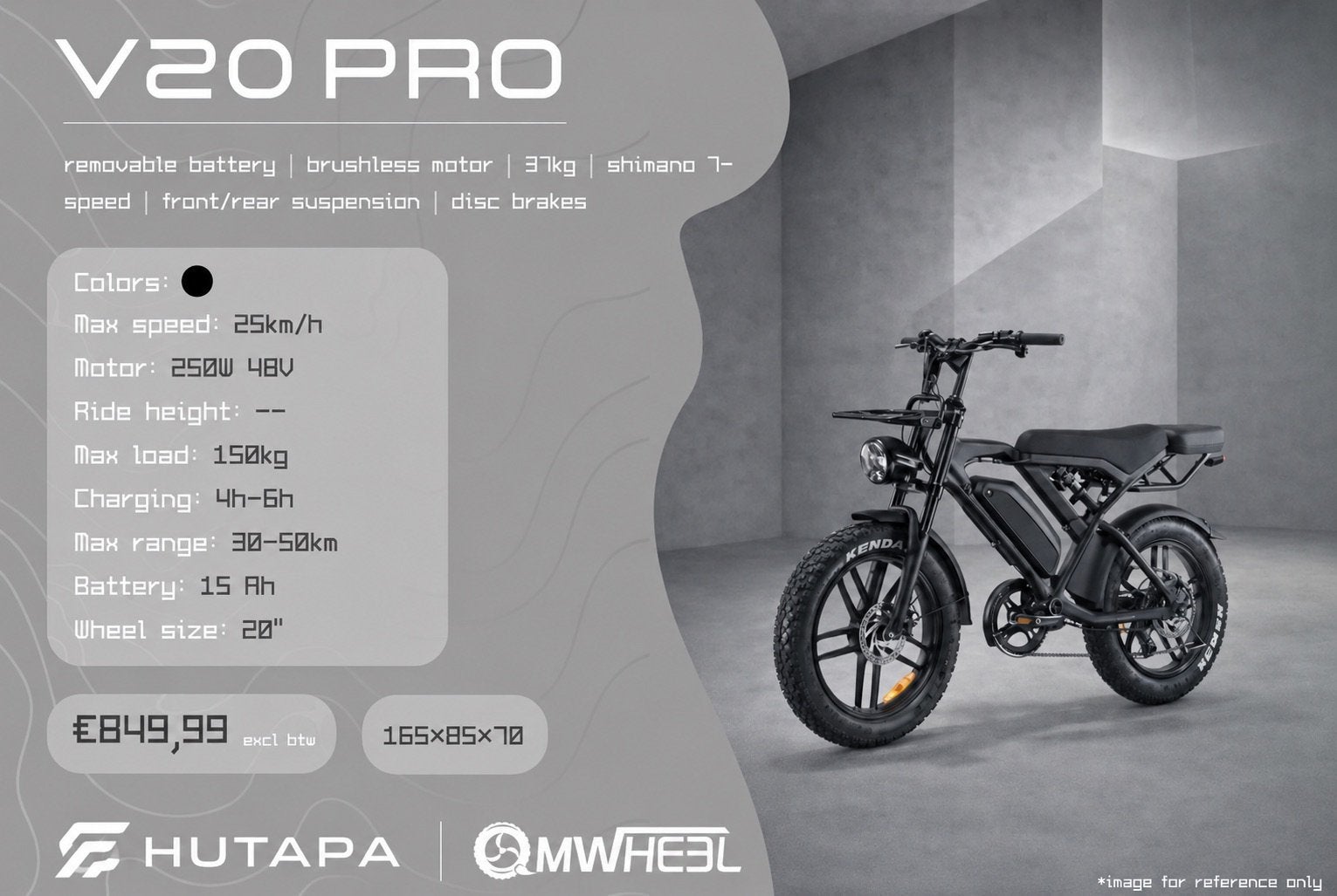 ✅DEAL✅ Fatbike V20 pro,  3 jaar garantie, direct beschikbaar, Fietsen en Brommers, Ophalen, Nieuw