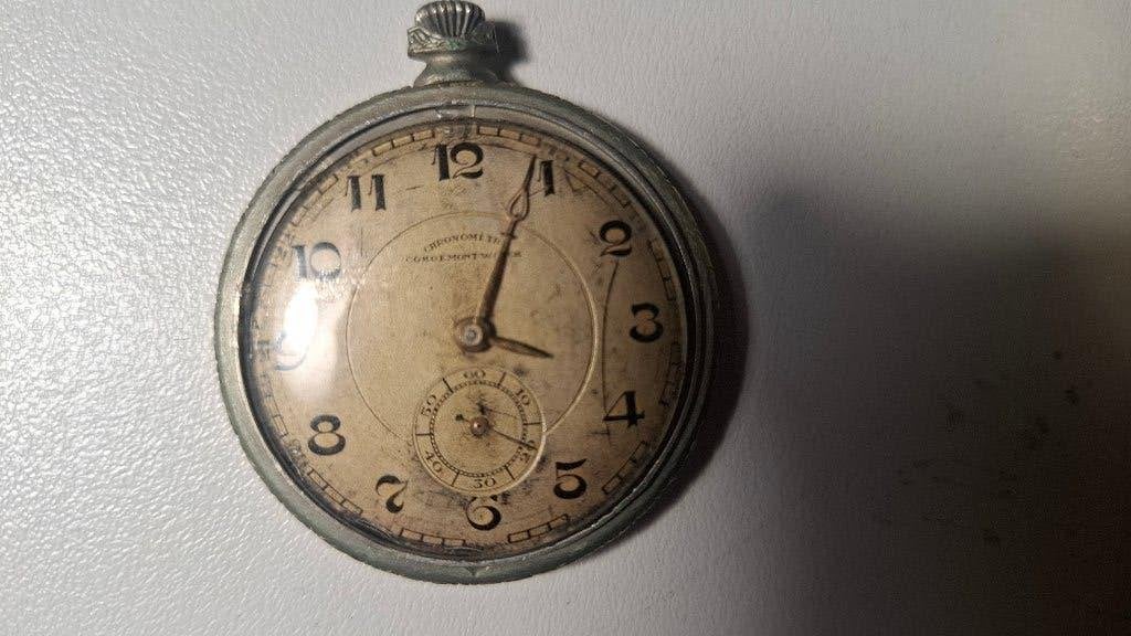 vintage zakhorloge 1911, Verzamelen, Ophalen, Gebruikt
