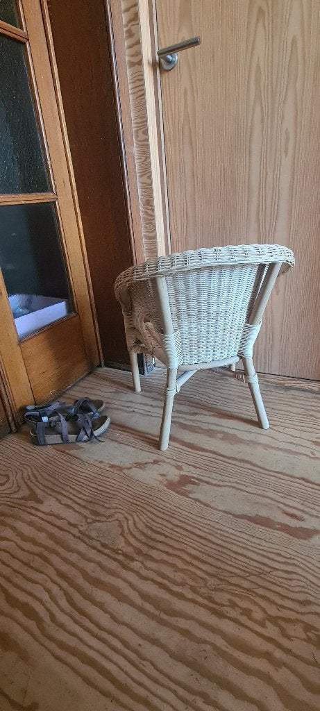Fauteuil en osier pour enfant, Petit fauteuil en osier, Autres couleurs, Enlèvement, Utilisé