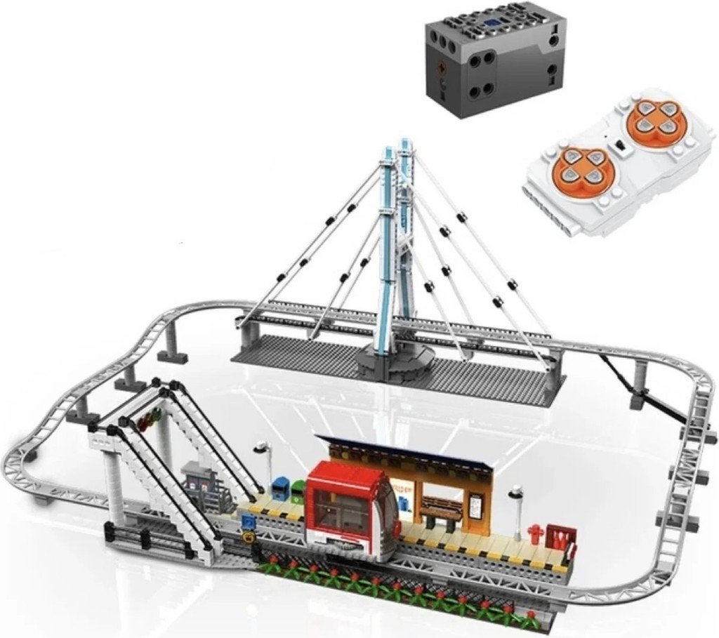 Mould King 16052 urban railcar, Ophalen of Verzenden, Nieuw, Compleet, Lego