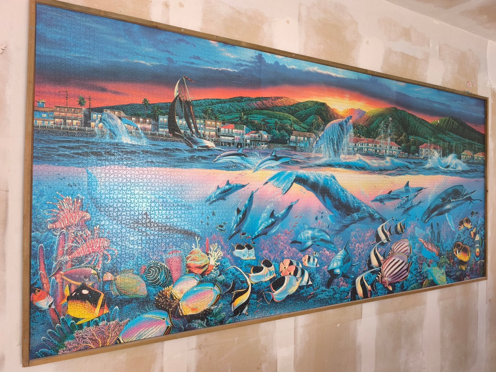 Puzzle Clementoni Lahaina Visions 13.200 pieces, Enlèvement