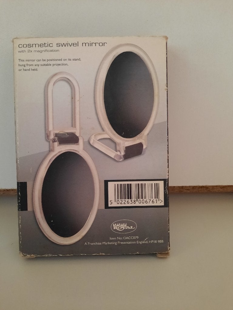 nieuw spiegeltje nog in doosje, Maison & Meubles, Accessoires pour la Maison | Miroirs, Enlèvement ou Envoi, Neuf