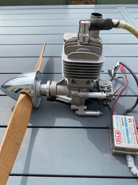 Moteur DLE 30, Enlèvement, Utilisé, Essence