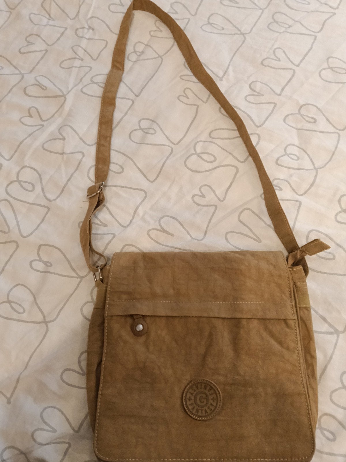 Sac à main Kipling marron clair, Enlèvement, Utilisé, Beige, Kipling
