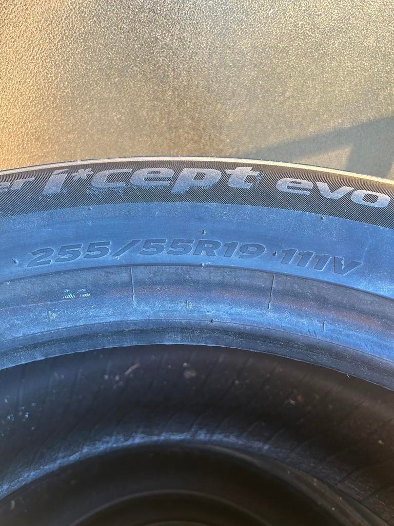 Pneus hankook 255/55/R19, Enlèvement, Comme neuf