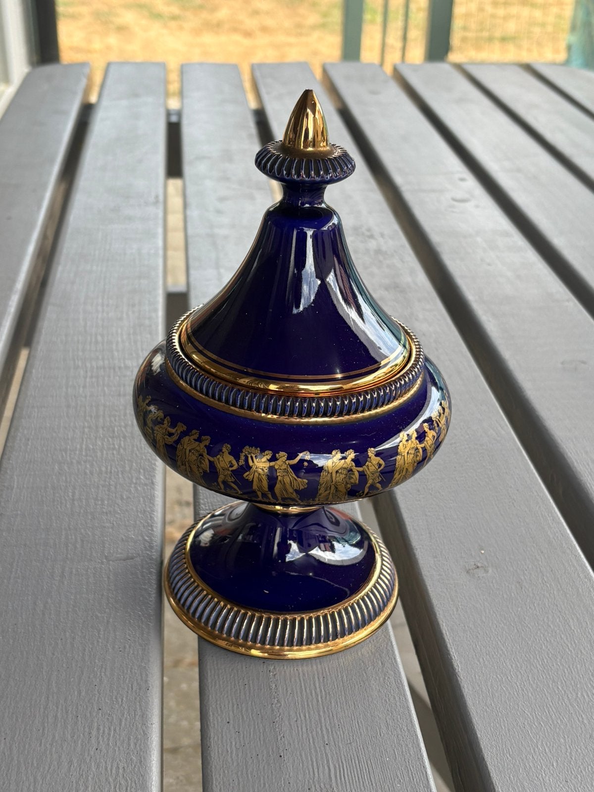 Klein vaasje met deksel, Antiek en Kunst, Ophalen