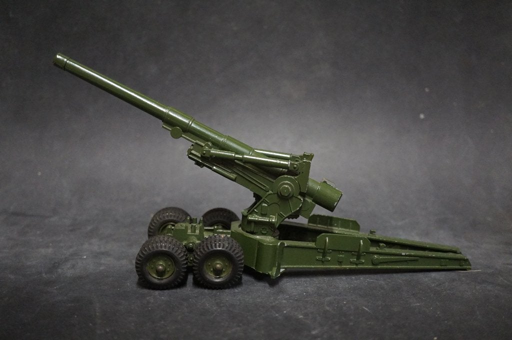 Crescent Toys Long tom 155 kanon - TOP vintage, Ophalen of Verzenden