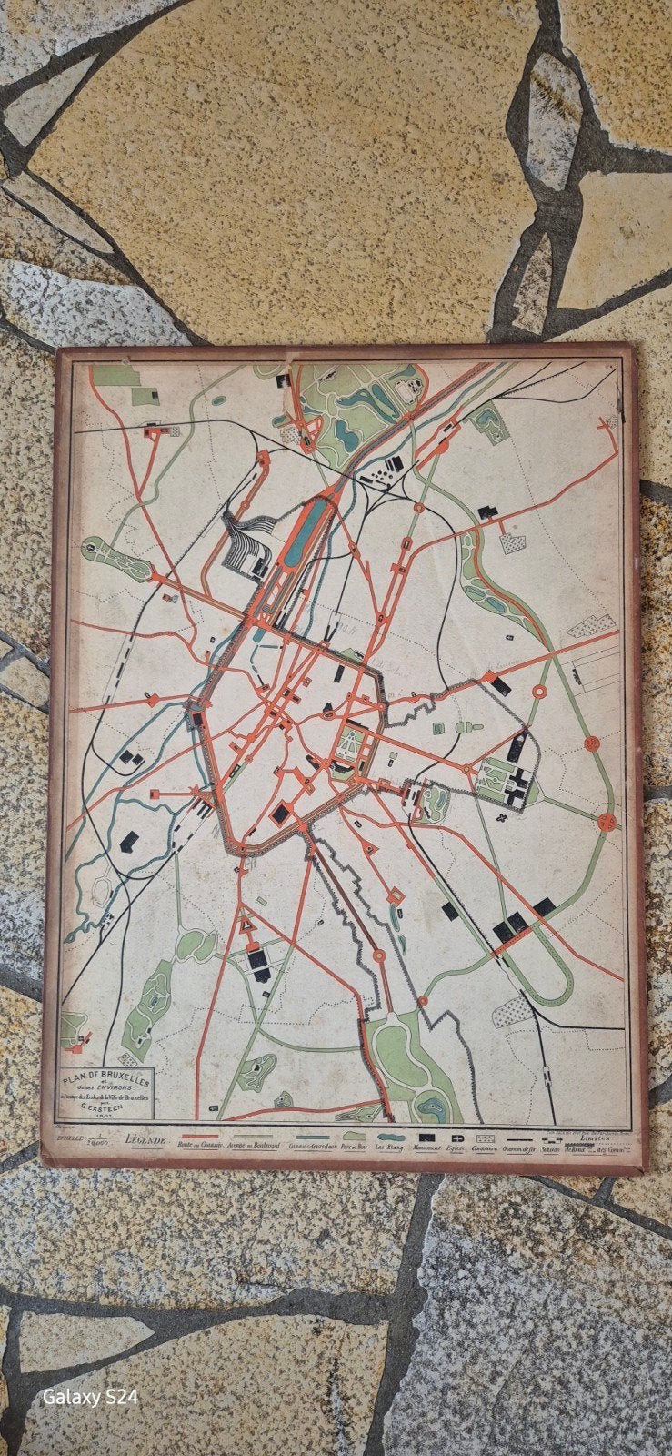 plan de Bruxelles, Enlèvement
