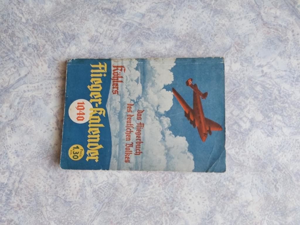 Luftwaffe Wehrmacht Kalender 1940 Stuka Göring Duitsland ZB, Verzenden, 20e eeuw of later, Gelezen, Europa