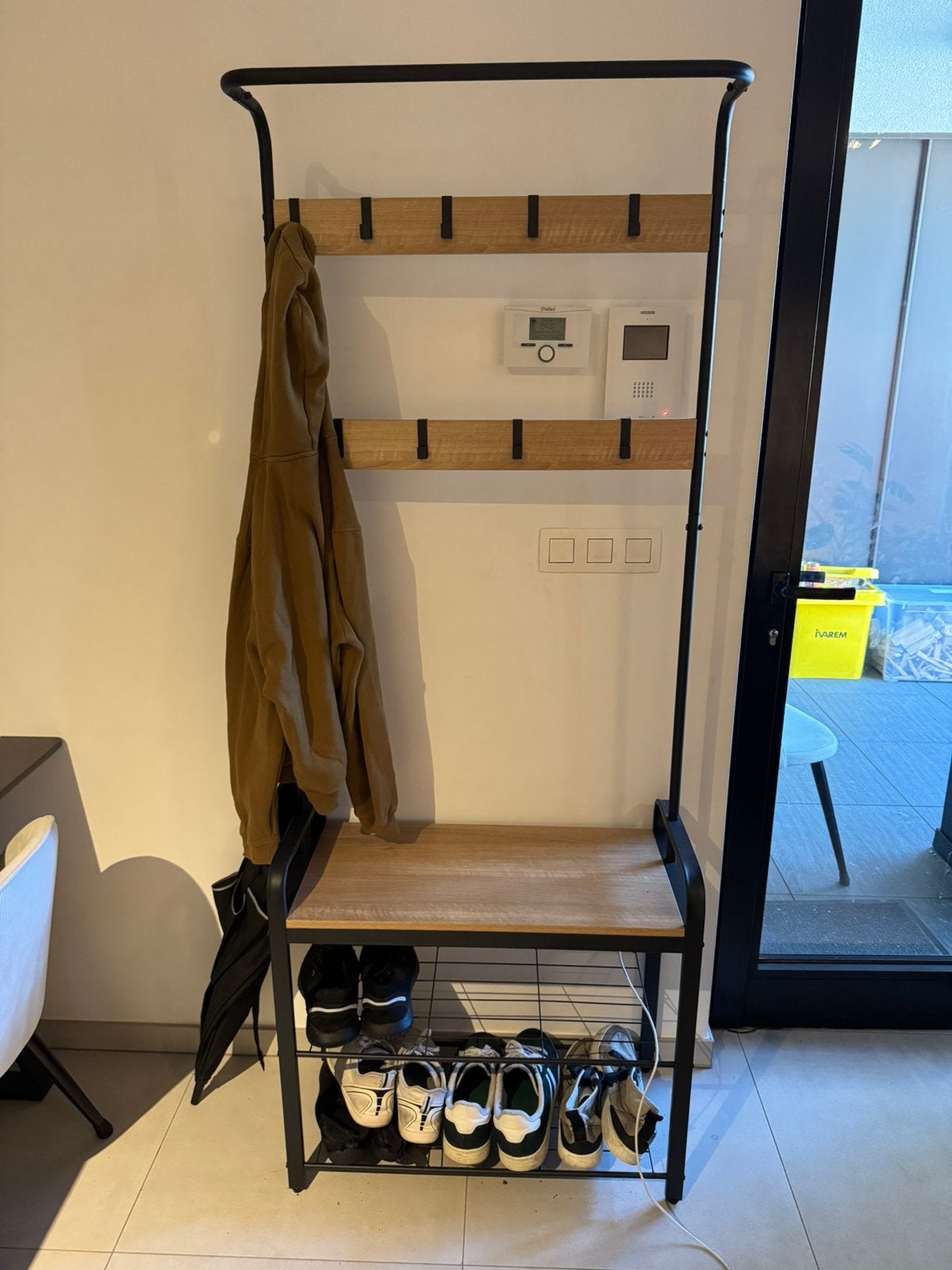 Jas/schoenenrek., Huis en Inrichting, Woonaccessoires | Kapstokken, Ophalen, Zo goed als nieuw