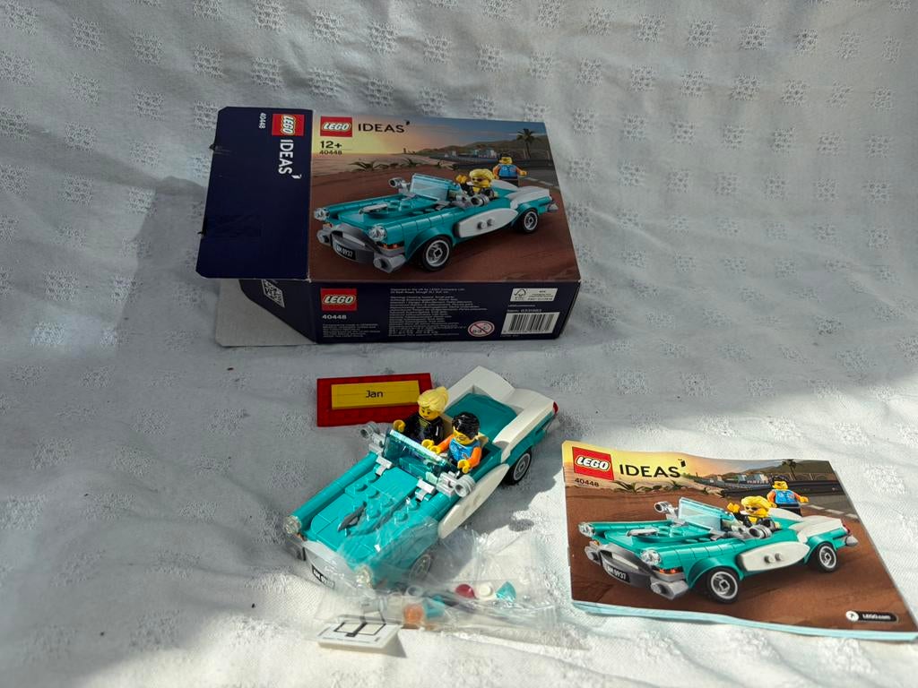 Lego ideas 40448 gebouwd compleet, Kinderen en Baby's, Lego, Ophalen of Verzenden, Compleet, Ideas