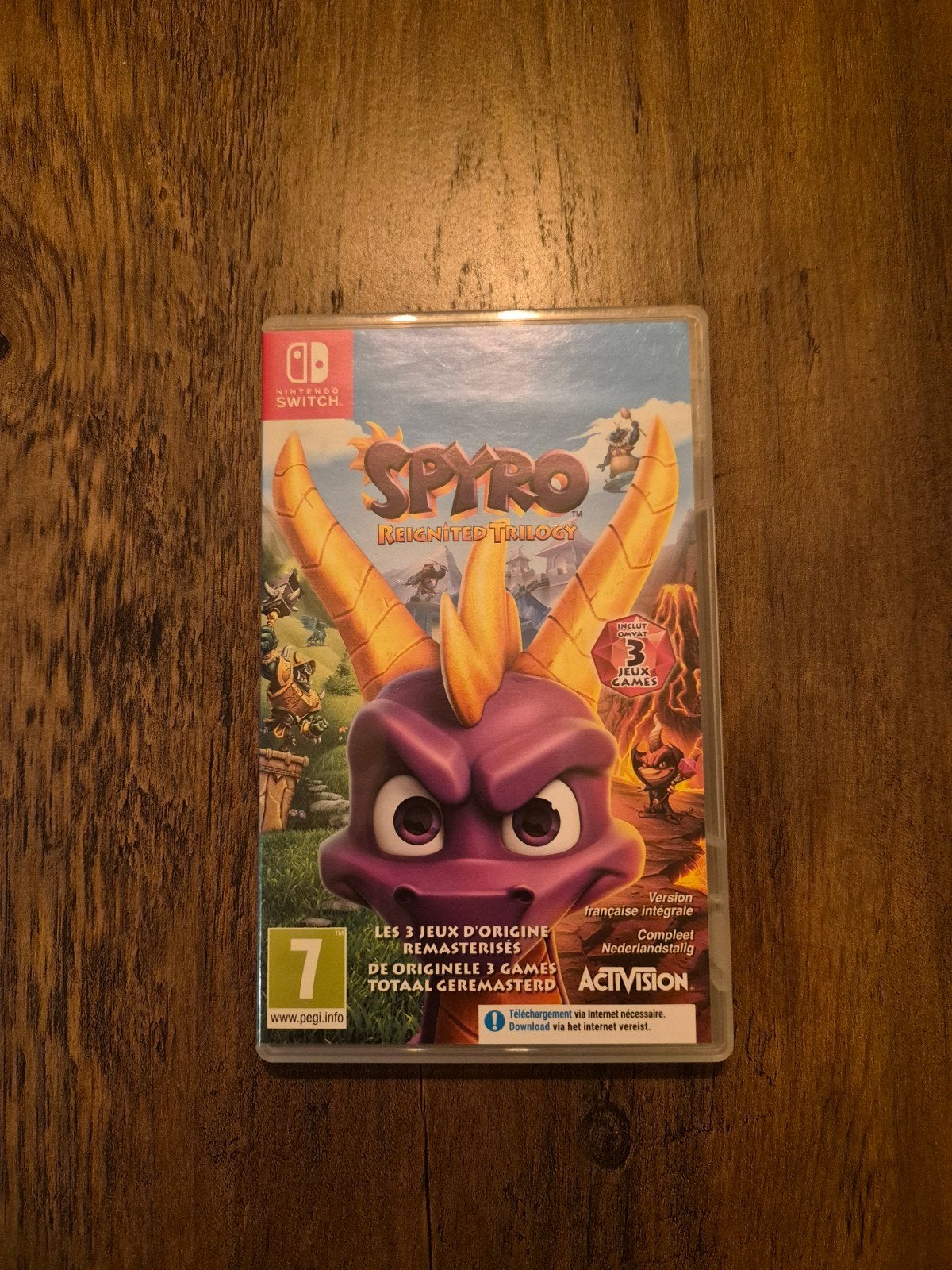 Nintendo Switch - Spyro: Reignited Trilogy, Consoles de jeu & Jeux vidéo, Jeux | Nintendo Switch, 1 joueur, Enlèvement, Comme neuf
