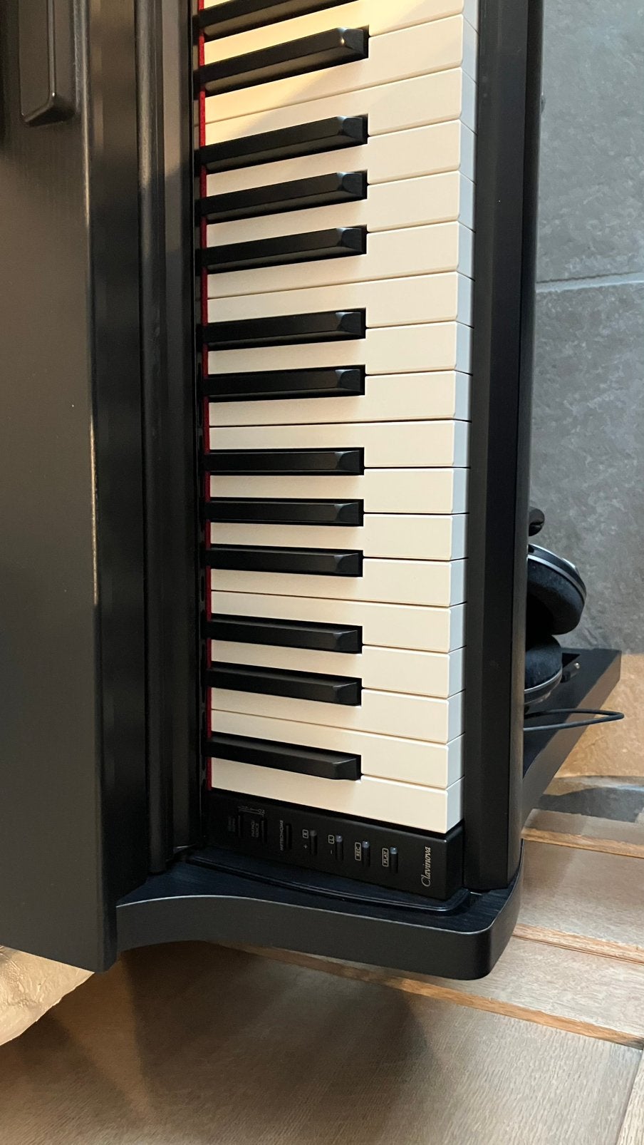 Piano Yamaha clp725, Muziek en Instrumenten, Piano's, Ophalen, Zwart, Digitaal, Zo goed als nieuw