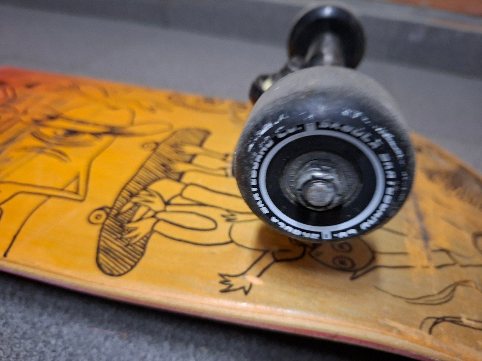planche à roulettes, Enlèvement