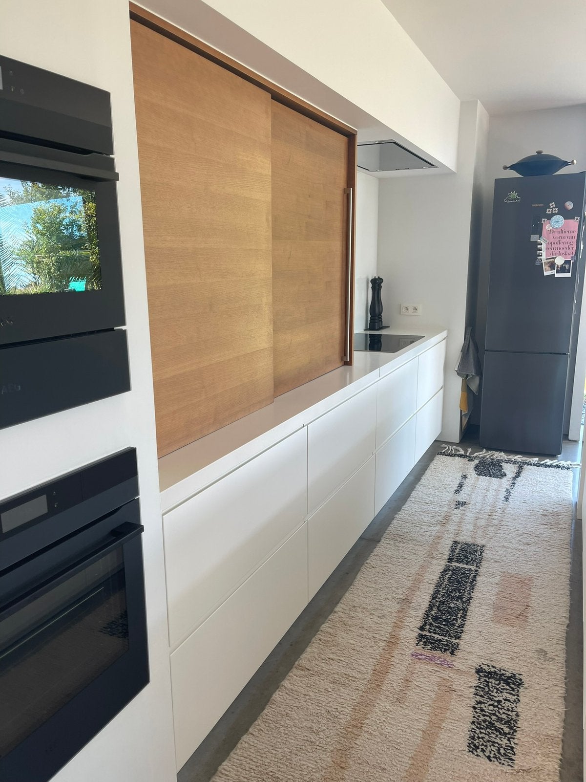 Plan de travail de cuisine en pierre naturelle., Enlèvement, Utilisé