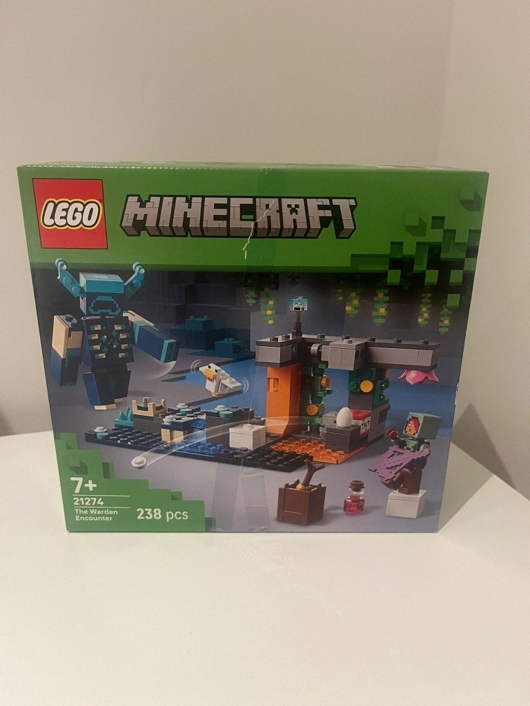 Lego Minecraft The Warden Encounter - Set 21274, Ophalen, Minecraft, Nieuw, Complete set