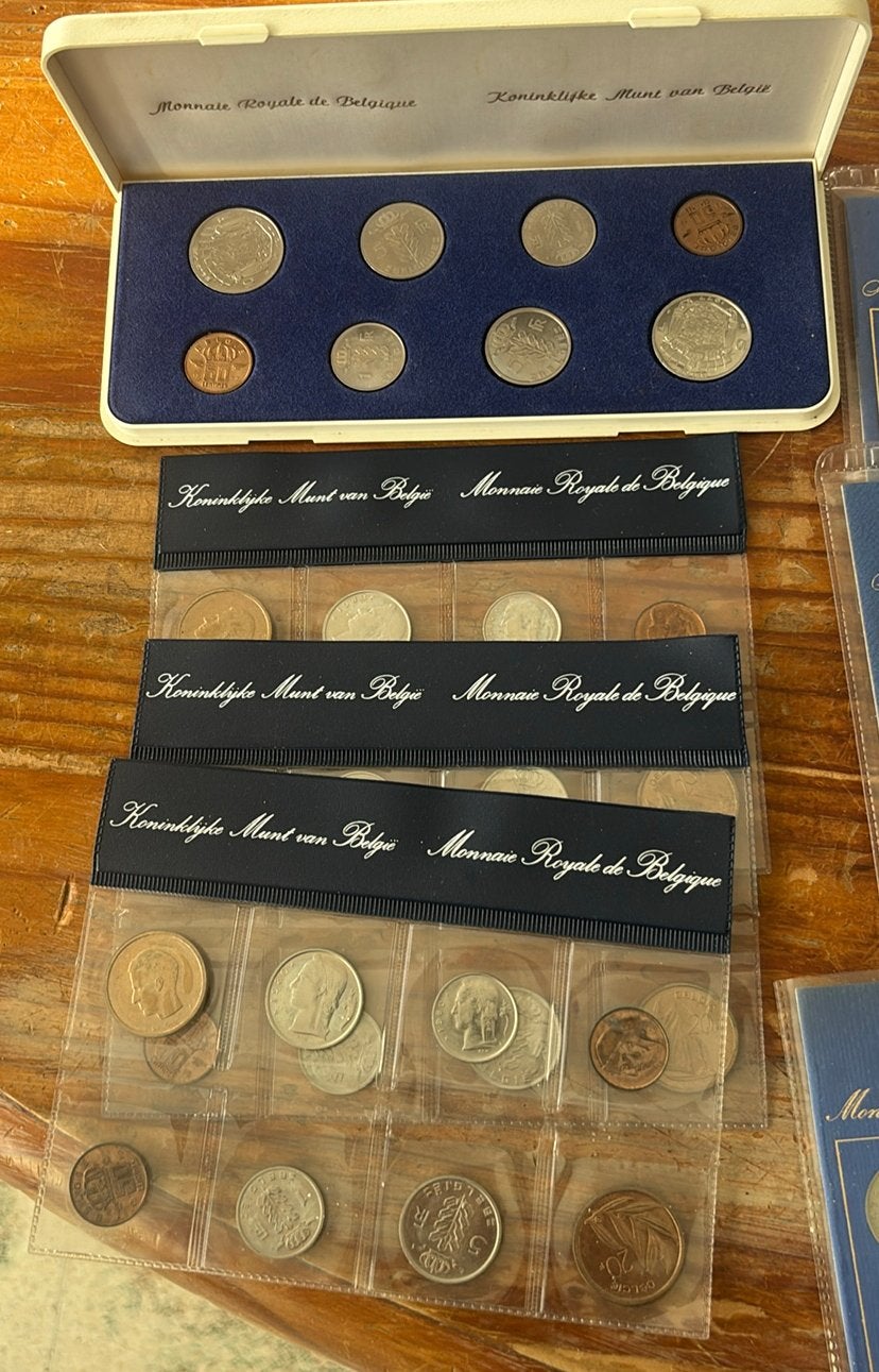 Super lot FDC Belgique, Timbres & Monnaies, Monnaies | Belgique, Enlèvement ou Envoi, Argent, Argent