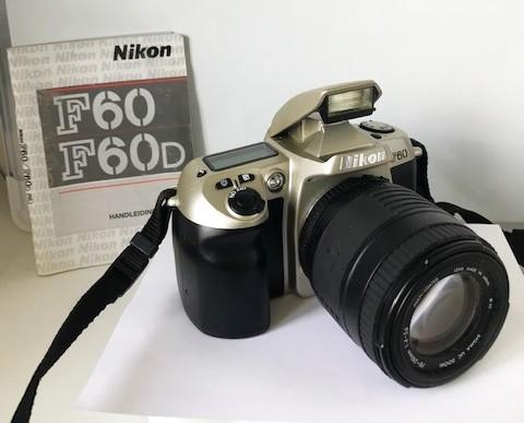 Fotocamera Nicon F60, Ophalen of Verzenden