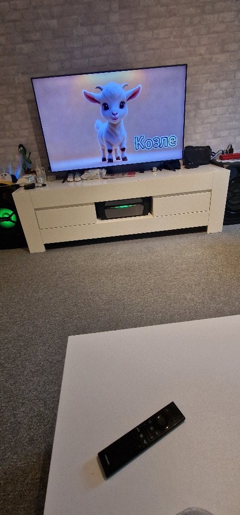 TV-meubel te koop, Moins de 100 cm, Comme neuf, Enlèvement, 50 à 100 cm