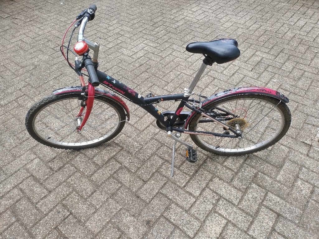 Offrez un vélo à votre fille de 9 à 12 ans, Vélos & Vélomoteurs, Frein sur jante, Enlèvement, Utilisé, BTwin Décathlon