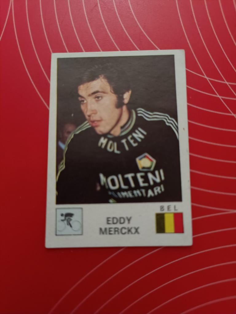 Sticker Eddy Merckx sport vedettes 69, Enlèvement ou Envoi, Autocollant