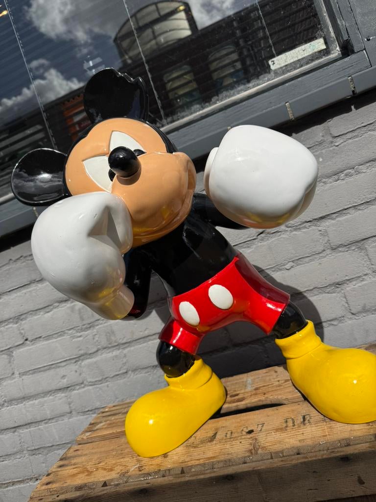 Statue de Mickey Mouse en boxeur, Enlèvement, Mickey Mouse, Comme neuf