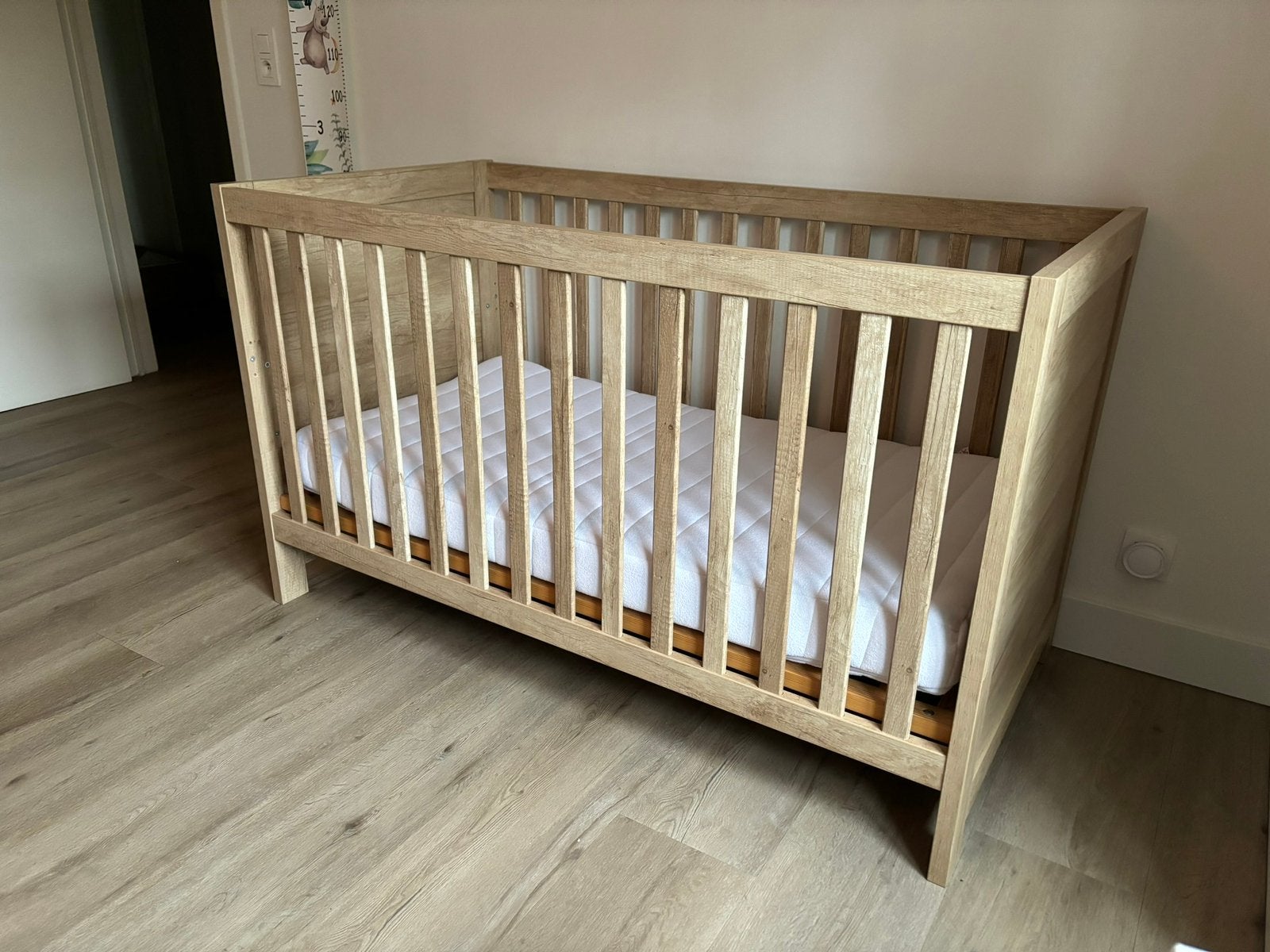 Lit de croissance pour lit de bébé Kidsmill 140x70, Enfants & Bébés, Enlèvement, Comme neuf, Garçon ou Fille