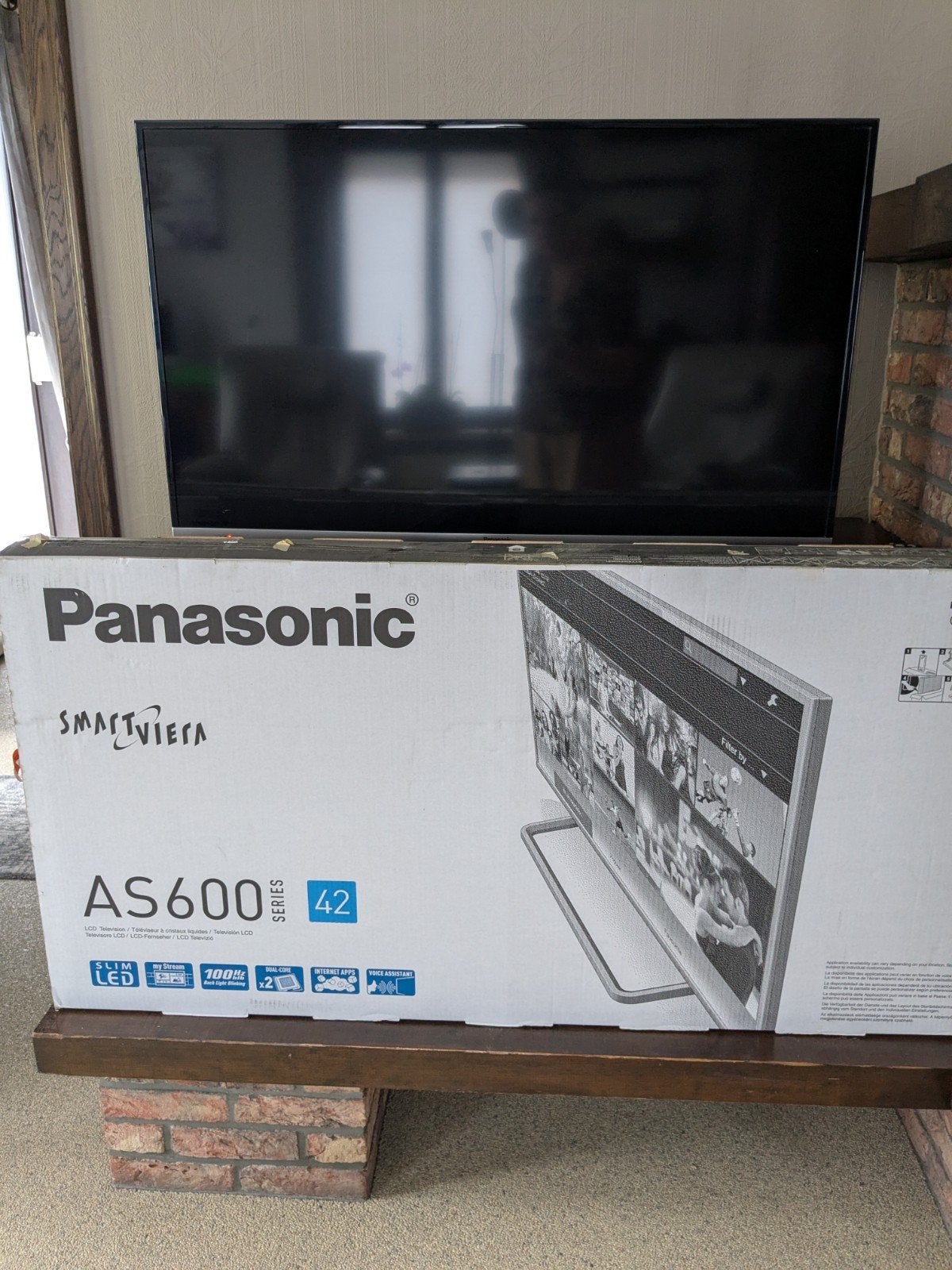Panasonic TX-42AS600E, TV, Hi-fi & Vidéo, Télévisions, Enlèvement, 100 cm ou plus, LED, Panasonic