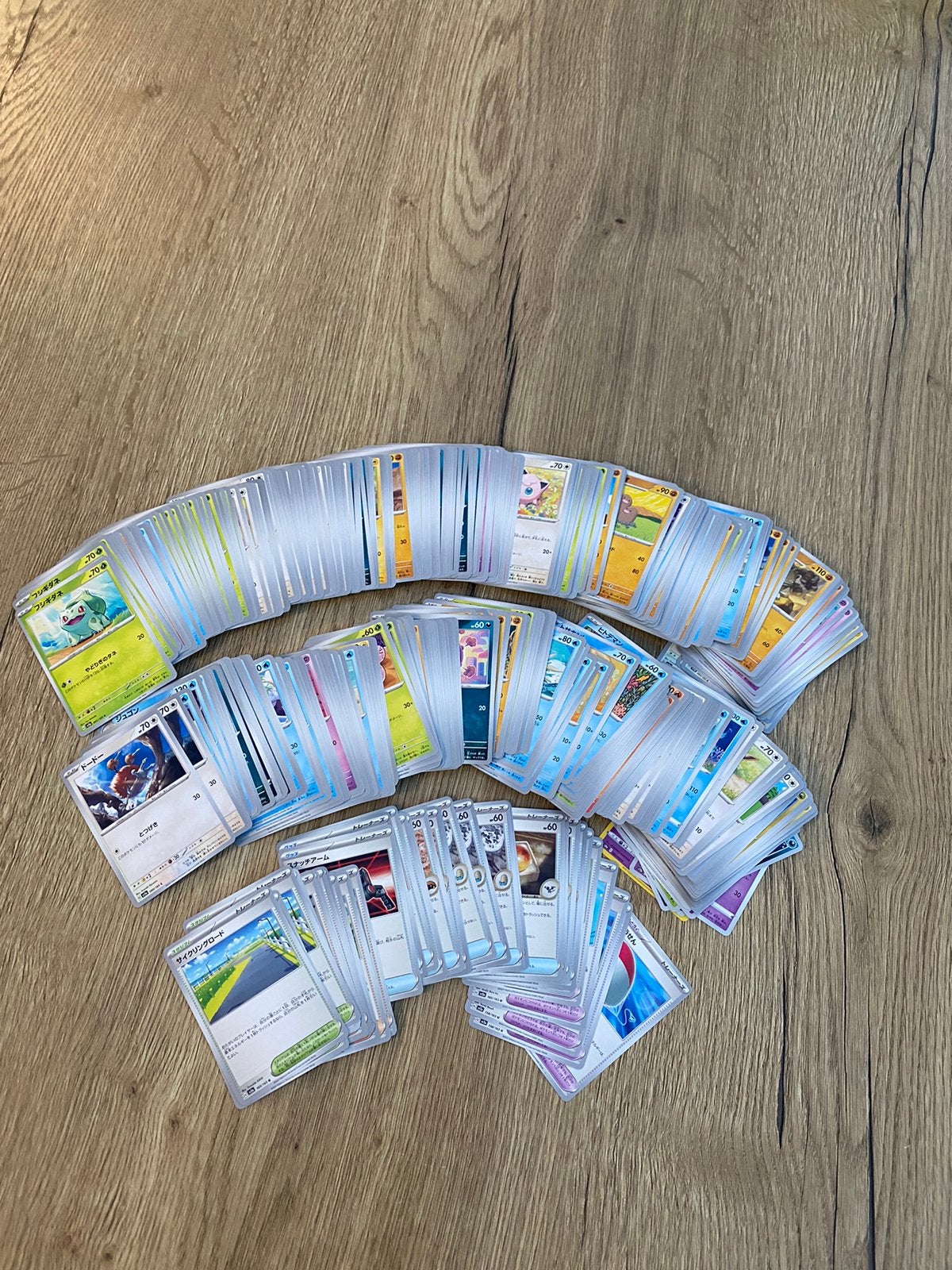 385 Japanese 151 Pokemon kaarten, Ophalen of Verzenden, Nieuw, Meerdere kaarten