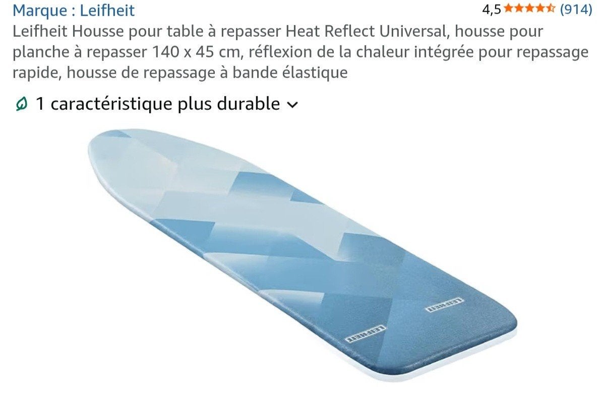 Housse de planche à repasser., Enlèvement