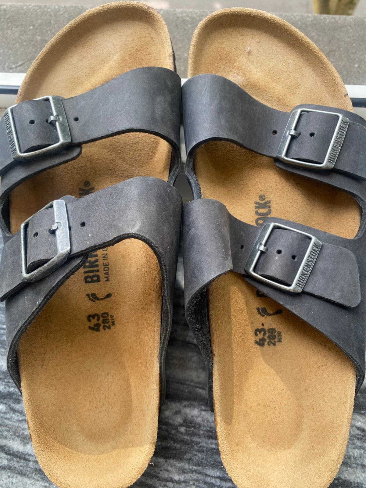 Birkenstock pour hommes, Vêtements | Hommes, Chaussures, Comme neuf, Enlèvement, Sandales, Noir